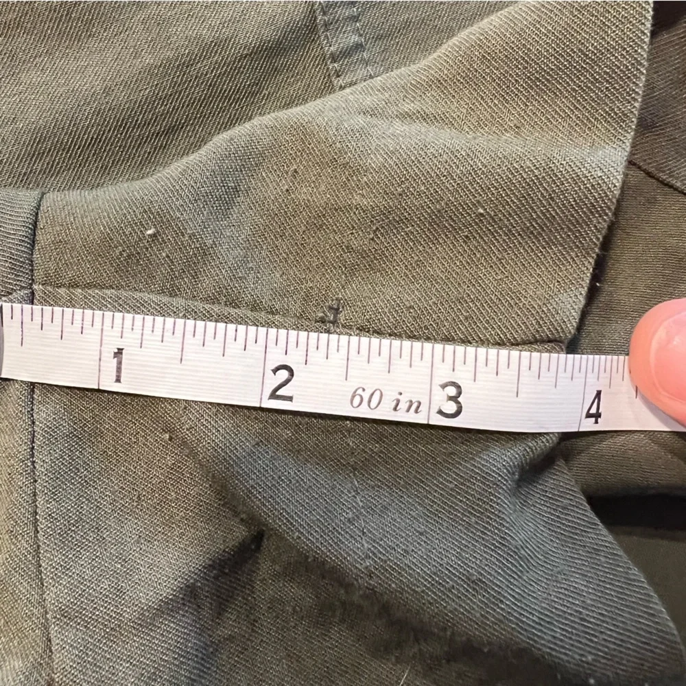 A New Day-Women's High-Rise Pleat Front Shorts - Olive, Size: M - Picture 9 of 11